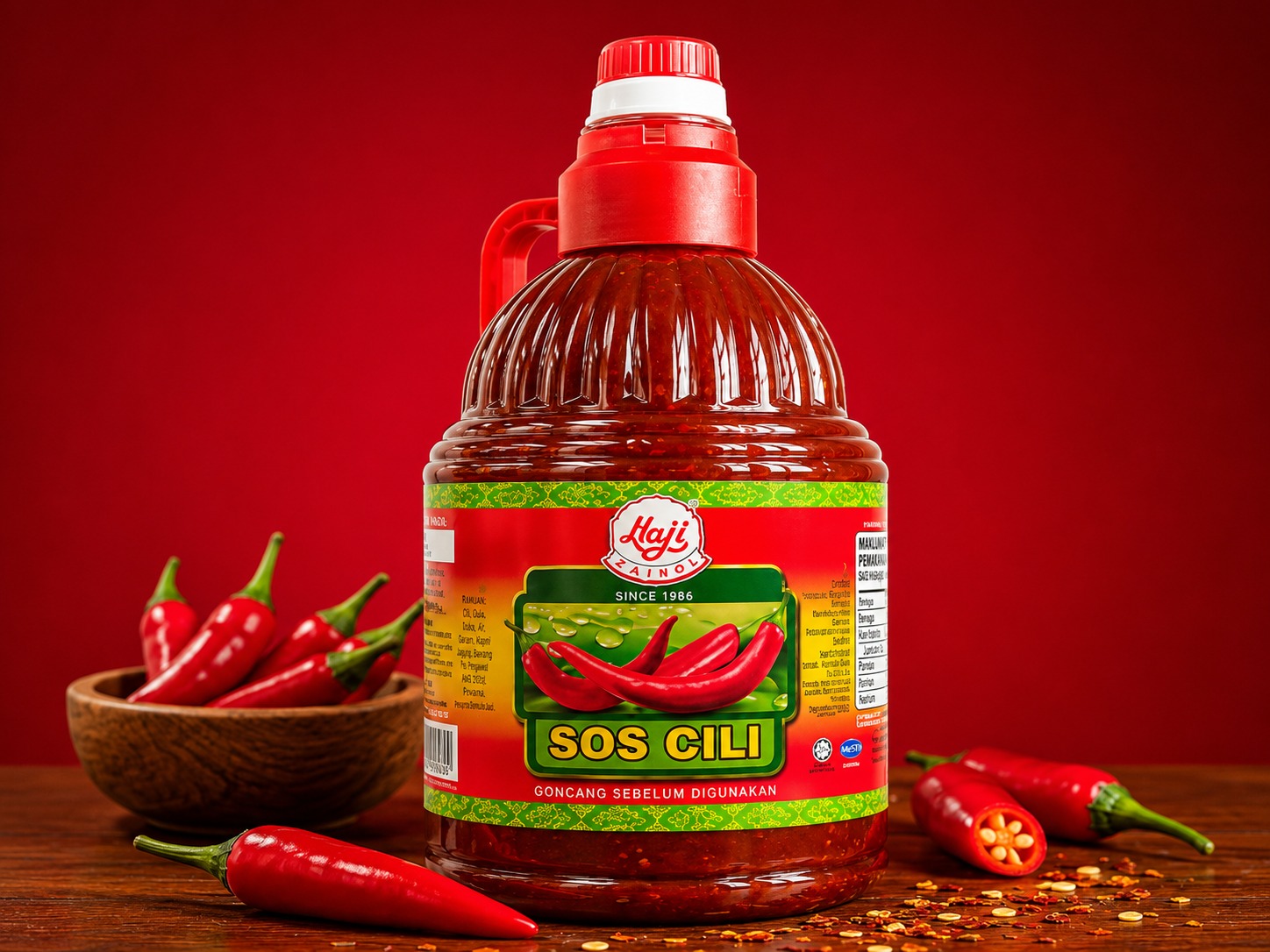 Sos Cili Saiz Besar